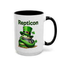 Load image into Gallery viewer, Repticon Accent Coffee Mug /w Snake
