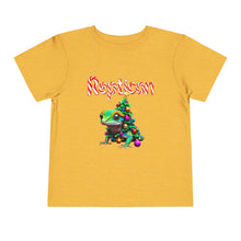 Load image into Gallery viewer, Repticon Toddler Short Sleeve Tee w/ Gecko Christmas Tree
