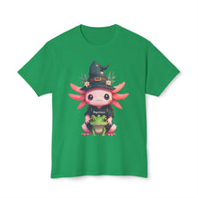 Load image into Gallery viewer, Repticon Unisex HD Cotton™ T-shirt w/ Axolotl
