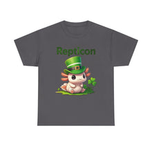 Load image into Gallery viewer, Repticon Unisex Heavy Cotton Tee w/ Axolotl
