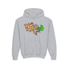 Load image into Gallery viewer, Repticon Youth Heavy Blend Hooded Sweatshirt w/ Reptile Group
