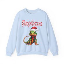 Load image into Gallery viewer, Repticon Unisex Heavy Blend™ Crewneck Sweatshirt w/ Lizard Santa

