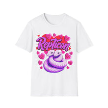 Load image into Gallery viewer, Repticon Unisex Softstyle T-Shirt w/ Valentine Snakes
