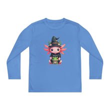 Load image into Gallery viewer, Repticon Youth Long Sleeve Competitor Tee w/ Axolotl
