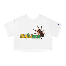 Load image into Gallery viewer, Repticon Champion Women&#39;s Heritage Cropped T-Shirt w/ Tarantula
