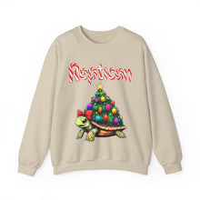 Load image into Gallery viewer, Repticon Unisex Heavy Blend™ Crewneck Sweatshirt w/ Tortoise Christmas Tree
