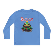 Load image into Gallery viewer, Repticon Youth Long Sleeve Competitor Tee w/ Toad Christmas Tree
