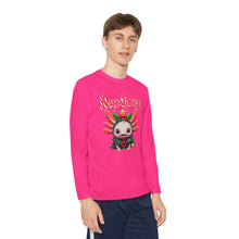 Load image into Gallery viewer, Repticon Youth Long Sleeve Competitor Tee w/ Axolotl Christmas Tree
