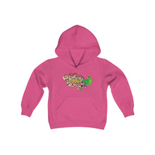 Load image into Gallery viewer, Repticon Youth Heavy Blend Hooded Sweatshirt w/ Reptile Group
