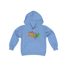 Load image into Gallery viewer, Repticon Youth Heavy Blend Hooded Sweatshirt w/ Reptile Group
