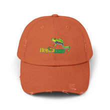 Load image into Gallery viewer, Repticon Unisex Distressed Cap w/ Red-Eyed Tree Frog
