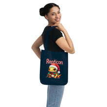 Load image into Gallery viewer, Repticon Organic Canvas Tote Bag w/ Amphibian Santa
