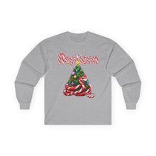 Load image into Gallery viewer, Repticon Unisex Ultra Cotton Long Sleeve Tee w/ Candy Cane Christmas Tree
