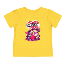 Load image into Gallery viewer, Repticon Toddler Short Sleeve Tee w/ Valentine Toads
