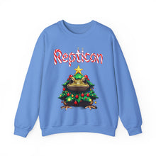 Load image into Gallery viewer, Repticon Unisex Heavy Blend™ Crewneck Sweatshirt w/ Toad Christmas Tree
