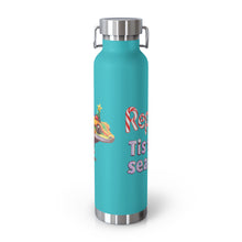 Load image into Gallery viewer, Repticon Copper Vacuum Insulated Bottle, 22oz w/ Crested Gecko Christmas Tree
