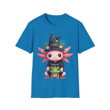 Load image into Gallery viewer, Repticon Unisex Softstyle T-Shirt w/ Axolotl
