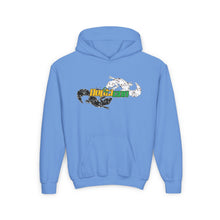 Load image into Gallery viewer, Repticon Youth Heavy Blend Hooded Sweatshirt w/ Gecko
