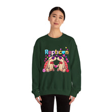Load image into Gallery viewer, Repticon Unisex Heavy Blend™ Crewneck Sweatshirt w/ Valentine Tortoises
