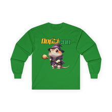 Load image into Gallery viewer, Repticon Unisex Ultra Cotton Long Sleeve Tee w/ Bearded Dragon Witch
