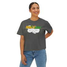 Load image into Gallery viewer, Repticon Women&#39;s Boxy Tee w/ White Ball Python
