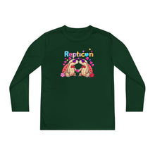 Load image into Gallery viewer, Repticon Youth Long Sleeve Competitor Tee w/ Valentine Tortoises
