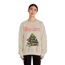 Load image into Gallery viewer, Repticon Unisex Heavy Blend™ Crewneck Sweatshirt w/ Tortoise Christmas Tree
