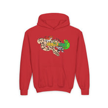 Load image into Gallery viewer, Repticon Youth Heavy Blend Hooded Sweatshirt w/ Reptile Group
