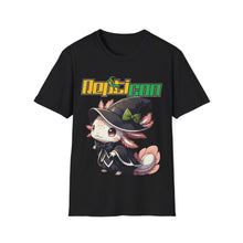 Load image into Gallery viewer, Repticon Unisex Softstyle T-Shirt w/ Axolotl Witch

