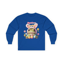 Load image into Gallery viewer, Repticon Unisex Ultra Cotton Long Sleeve Tee w/ Easter Frog
