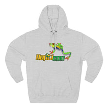 Load image into Gallery viewer, Repticon Three-Panel Fleece Hoodie w/ Red Eyed Tree Frog
