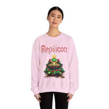 Load image into Gallery viewer, Repticon Unisex Heavy Blend™ Crewneck Sweatshirt w/ Toad Christmas Tree

