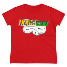 Load image into Gallery viewer, Repticon Women&#39;s Midweight Cotton Tee w/ White Ball Python
