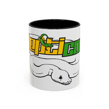 Load image into Gallery viewer, Repticon Accent Coffee Mug w/ White Ball Python
