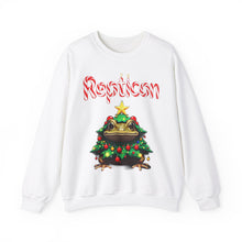 Load image into Gallery viewer, Repticon Unisex Heavy Blend™ Crewneck Sweatshirt w/ Toad Christmas Tree
