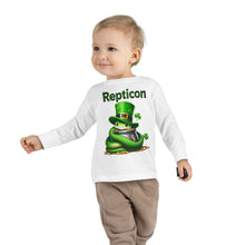 Load image into Gallery viewer, Repticon Toddler Long Sleeve Tee w/ Snake

