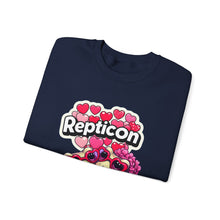 Load image into Gallery viewer, Repticon Unisex Heavy Blend™ Crewneck Sweatshirt w/ Valentine Toads
