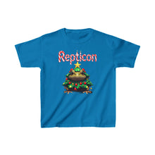 Load image into Gallery viewer, Repticon Kids Heavy Cotton™ Tee w/ Toad Christmas Tree
