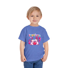 Load image into Gallery viewer, Repticon Toddler Short Sleeve Tee w/ Valentine Axolotls
