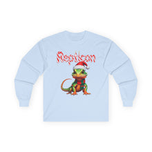 Load image into Gallery viewer, Unisex Ultra Cotton Long Sleeve Tee w/ Lizard Santa
