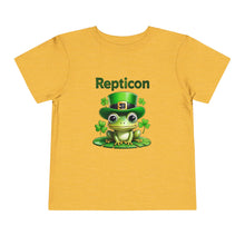 Load image into Gallery viewer, Repticon Toddler Short Sleeve Tee w/ Frog
