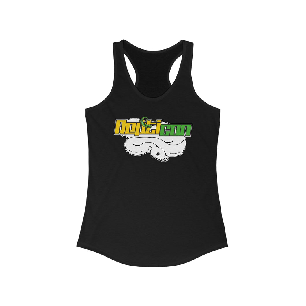 Repticon Women's Ideal Racerback Tank w/ White Ball Python