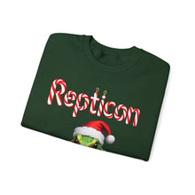 Load image into Gallery viewer, Repticon Unisex Heavy Blend™ Crewneck Sweatshirt w/ Lizard Santa
