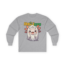 Load image into Gallery viewer, Repticon Unisex Ultra Cotton Long Sleeve Tee w/ Axolotl Ghost

