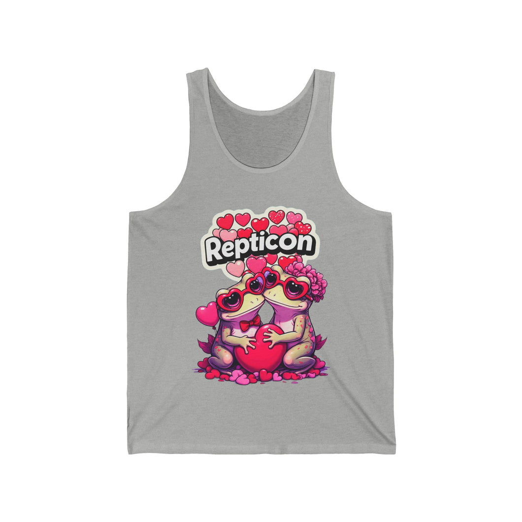 Repticon Unisex Jersey Tank w/ Valentine Toads