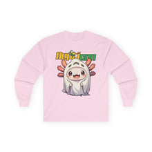 Load image into Gallery viewer, Repticon Unisex Ultra Cotton Long Sleeve Tee w/ Axolotl Ghost
