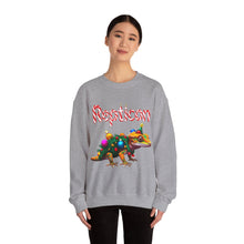 Load image into Gallery viewer, Repticon Unisex Heavy Blend™ Crewneck Sweatshirt w/ Crested Gecko Santa
