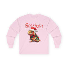 Load image into Gallery viewer, Repticon Unisex Ultra Cotton Long Sleeve Tee w/ Bearded Dragon Santa
