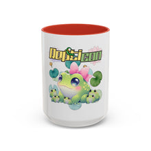 Load image into Gallery viewer, Repticon Accent Coffee Mug w/ Frogs
