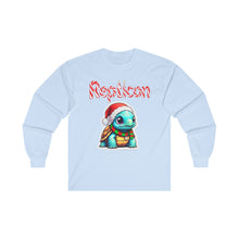 Load image into Gallery viewer, Repticon Unisex Ultra Cotton Long Sleeve Tee w/ Tortoise Santa
